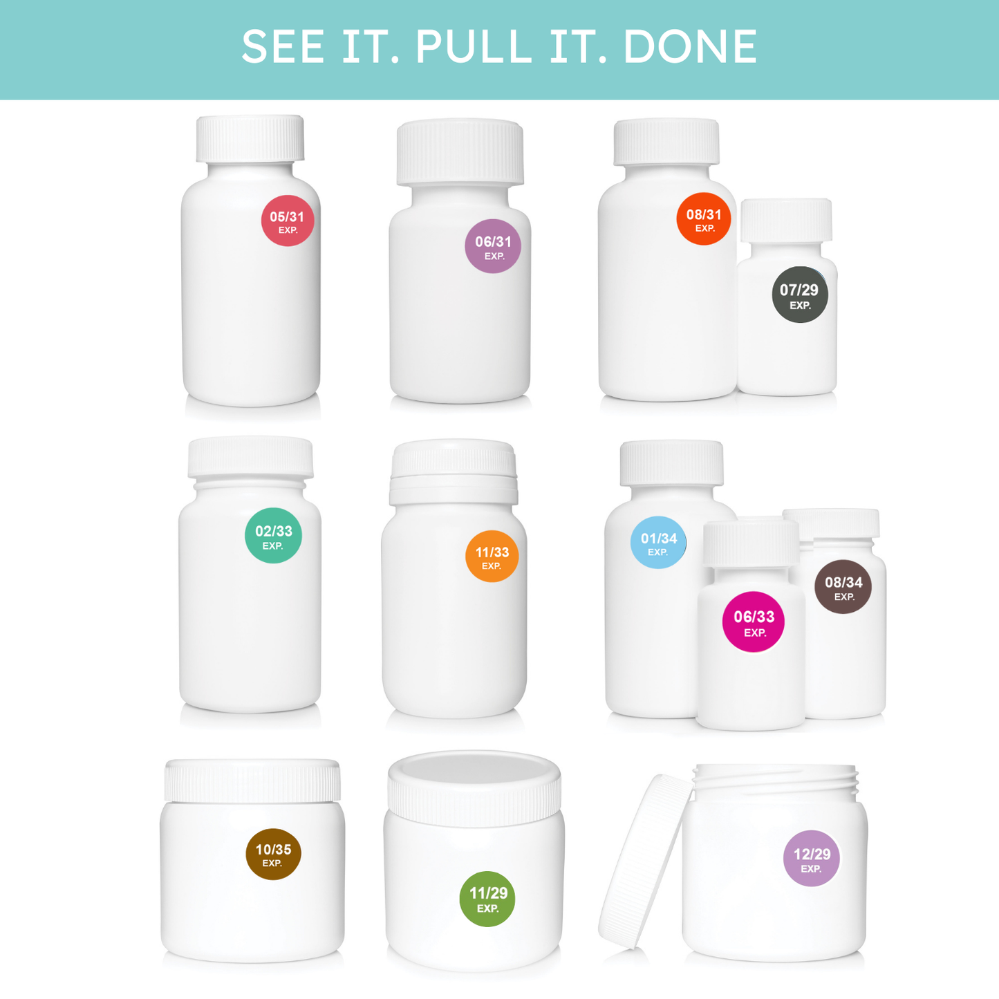 Pharmacy Expiration Date Stickers - Edition 2031
