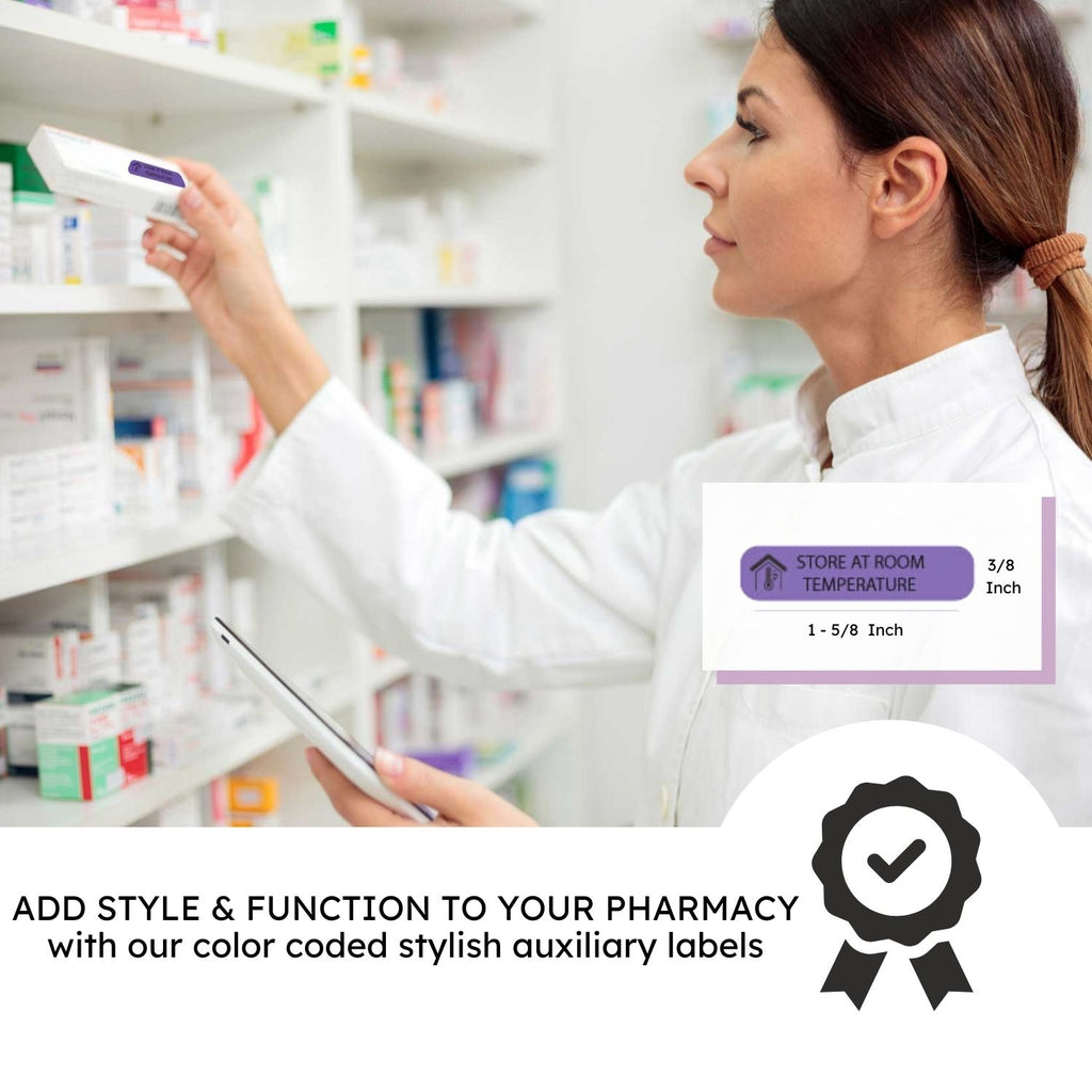 Auxiliary Powder Label Hospital Pharmacy Auxiliary Labels