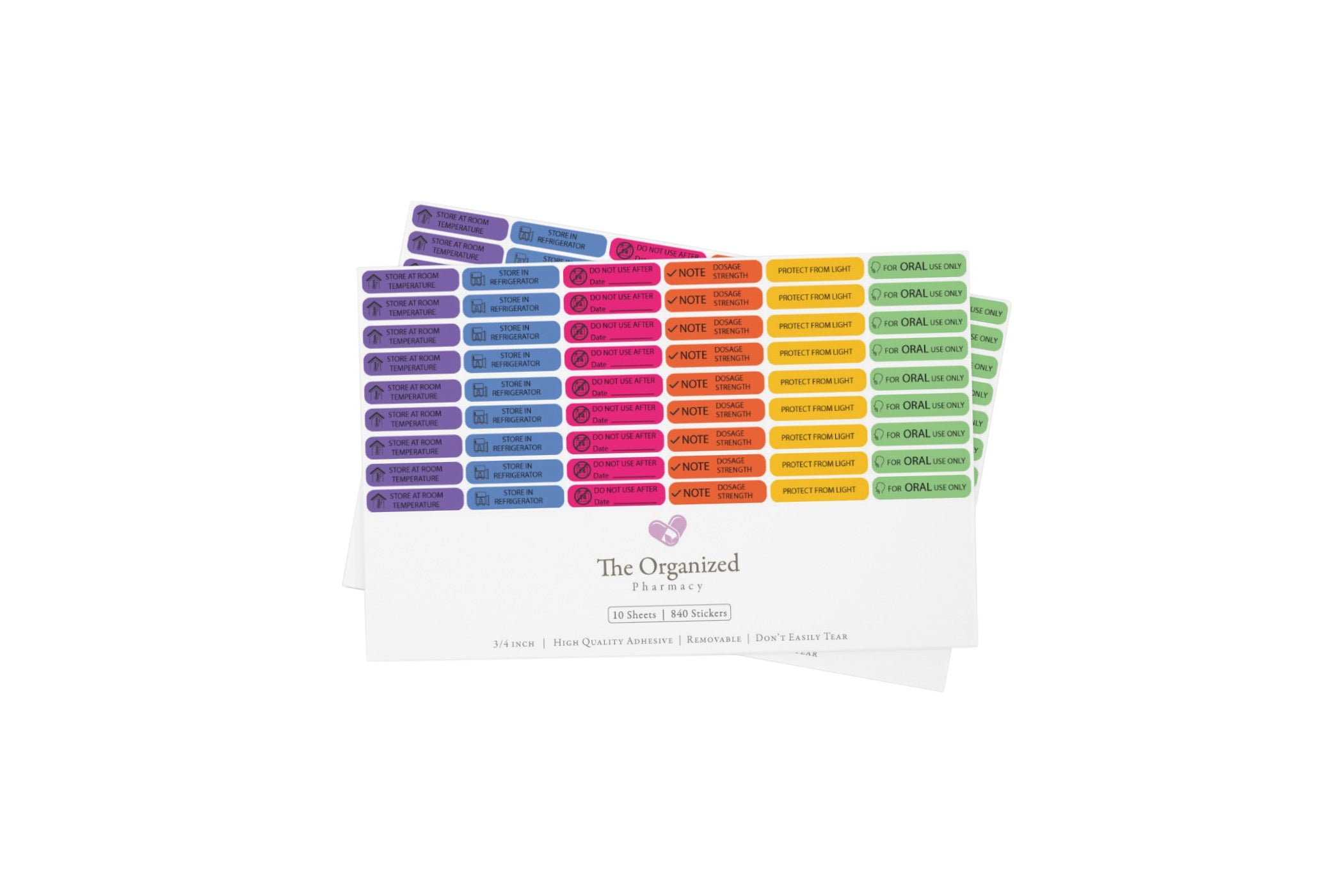 Hospital Pharmacy Auxiliary Labels – TheOrganizedPharmacy